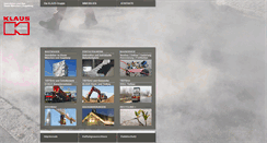 Desktop Screenshot of klaus-gruppe.de